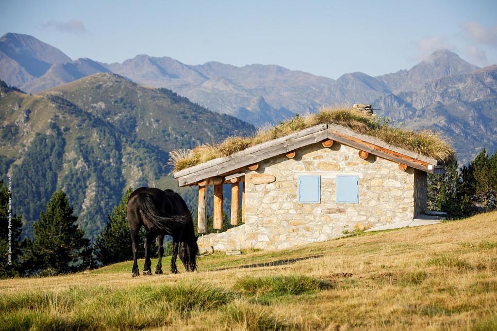 Chalet En Castel Ax-les-Thermes Bagian luar foto
